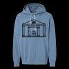 Unisex Garment-Dyed Lightweight Fleece Hooded Sweatshirt Thumbnail