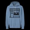 Unisex Garment-Dyed Lightweight Fleece Hooded Sweatshirt Thumbnail