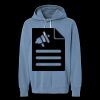 Unisex Garment-Dyed Lightweight Fleece Hooded Sweatshirt Thumbnail
