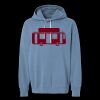 Unisex Garment-Dyed Lightweight Fleece Hooded Sweatshirt Thumbnail