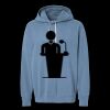 Unisex Garment-Dyed Lightweight Fleece Hooded Sweatshirt Thumbnail