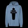 Unisex Garment-Dyed Lightweight Fleece Hooded Sweatshirt Thumbnail