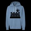 Unisex Garment-Dyed Lightweight Fleece Hooded Sweatshirt Thumbnail