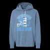 Unisex Garment-Dyed Lightweight Fleece Hooded Sweatshirt Thumbnail