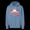 Unisex Garment-Dyed Lightweight Fleece Hooded Sweatshirt Thumbnail