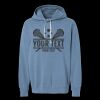 Unisex Garment-Dyed Lightweight Fleece Hooded Sweatshirt Thumbnail