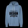 Unisex Garment-Dyed Lightweight Fleece Hooded Sweatshirt Thumbnail
