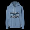 Unisex Garment-Dyed Lightweight Fleece Hooded Sweatshirt Thumbnail