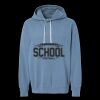 Unisex Garment-Dyed Lightweight Fleece Hooded Sweatshirt Thumbnail