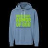 Unisex Garment-Dyed Lightweight Fleece Hooded Sweatshirt Thumbnail