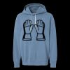 Unisex Garment-Dyed Lightweight Fleece Hooded Sweatshirt Thumbnail