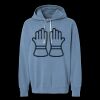 Unisex Garment-Dyed Lightweight Fleece Hooded Sweatshirt Thumbnail