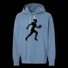 Unisex Garment-Dyed Lightweight Fleece Hooded Sweatshirt Thumbnail
