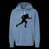 Unisex Garment-Dyed Lightweight Fleece Hooded Sweatshirt Thumbnail