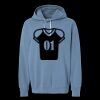 Unisex Garment-Dyed Lightweight Fleece Hooded Sweatshirt Thumbnail