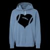 Unisex Garment-Dyed Lightweight Fleece Hooded Sweatshirt Thumbnail