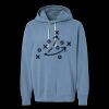 Unisex Garment-Dyed Lightweight Fleece Hooded Sweatshirt Thumbnail