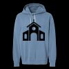 Unisex Garment-Dyed Lightweight Fleece Hooded Sweatshirt Thumbnail