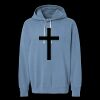 Unisex Garment-Dyed Lightweight Fleece Hooded Sweatshirt Thumbnail