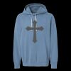 Unisex Garment-Dyed Lightweight Fleece Hooded Sweatshirt Thumbnail