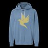 Unisex Garment-Dyed Lightweight Fleece Hooded Sweatshirt Thumbnail