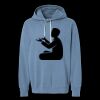 Unisex Garment-Dyed Lightweight Fleece Hooded Sweatshirt Thumbnail