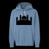 Unisex Garment-Dyed Lightweight Fleece Hooded Sweatshirt Thumbnail
