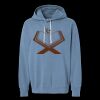 Unisex Garment-Dyed Lightweight Fleece Hooded Sweatshirt Thumbnail