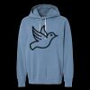 Unisex Garment-Dyed Lightweight Fleece Hooded Sweatshirt Thumbnail