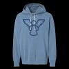 Unisex Garment-Dyed Lightweight Fleece Hooded Sweatshirt Thumbnail