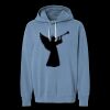 Unisex Garment-Dyed Lightweight Fleece Hooded Sweatshirt Thumbnail