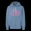 Unisex Garment-Dyed Lightweight Fleece Hooded Sweatshirt Thumbnail