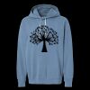 Unisex Garment-Dyed Lightweight Fleece Hooded Sweatshirt Thumbnail