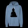Unisex Garment-Dyed Lightweight Fleece Hooded Sweatshirt Thumbnail