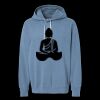 Unisex Garment-Dyed Lightweight Fleece Hooded Sweatshirt Thumbnail