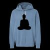 Unisex Garment-Dyed Lightweight Fleece Hooded Sweatshirt Thumbnail