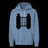 Unisex Garment-Dyed Lightweight Fleece Hooded Sweatshirt Thumbnail