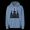 Unisex Garment-Dyed Lightweight Fleece Hooded Sweatshirt Thumbnail