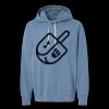 Unisex Garment-Dyed Lightweight Fleece Hooded Sweatshirt Thumbnail