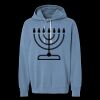 Unisex Garment-Dyed Lightweight Fleece Hooded Sweatshirt Thumbnail
