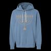 Unisex Garment-Dyed Lightweight Fleece Hooded Sweatshirt Thumbnail
