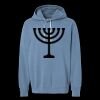 Unisex Garment-Dyed Lightweight Fleece Hooded Sweatshirt Thumbnail