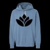 Unisex Garment-Dyed Lightweight Fleece Hooded Sweatshirt Thumbnail