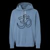 Unisex Garment-Dyed Lightweight Fleece Hooded Sweatshirt Thumbnail