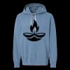 Unisex Garment-Dyed Lightweight Fleece Hooded Sweatshirt Thumbnail