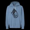 Unisex Garment-Dyed Lightweight Fleece Hooded Sweatshirt Thumbnail