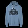 Unisex Garment-Dyed Lightweight Fleece Hooded Sweatshirt Thumbnail