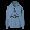 Unisex Garment-Dyed Lightweight Fleece Hooded Sweatshirt Thumbnail