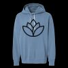 Unisex Garment-Dyed Lightweight Fleece Hooded Sweatshirt Thumbnail