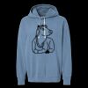 Unisex Garment-Dyed Lightweight Fleece Hooded Sweatshirt Thumbnail